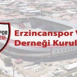 Erzincanspor Vakfı Derneği Kuruluyor